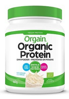 Foto van Orgain protein biologisch eiwitpoeder vanille