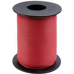 Foto van Donau elektronik 125-s50-0 draad 1 x 0.25 mm² rood 50 m