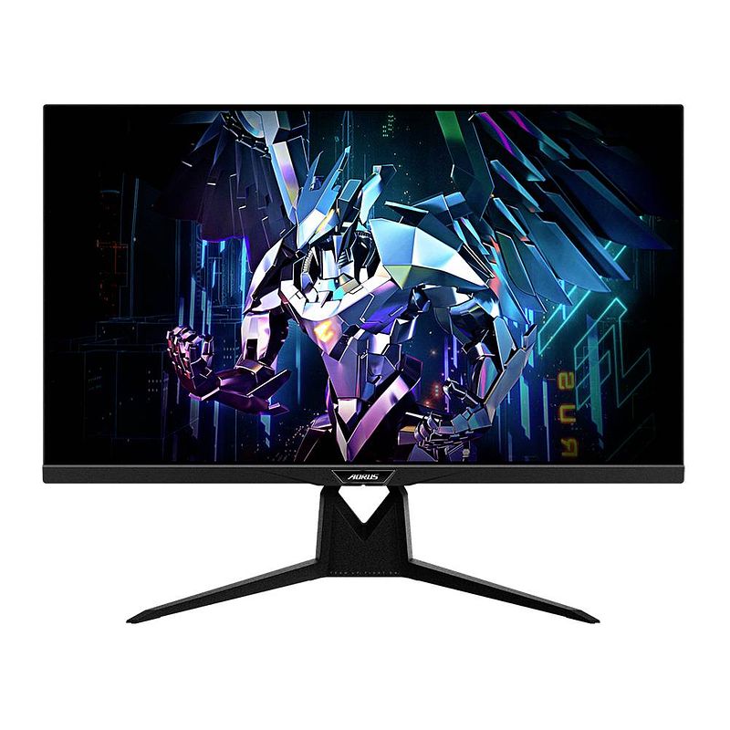 Foto van Gigabyte aorus fi32q led-monitor 80 cm (31.5 inch) energielabel g (a - g) 2560 x 1440 pixel qhd 1 ms usb 3.2 gen 1 (usb 3.0), hdmi, displayport, hoofdtelefoon