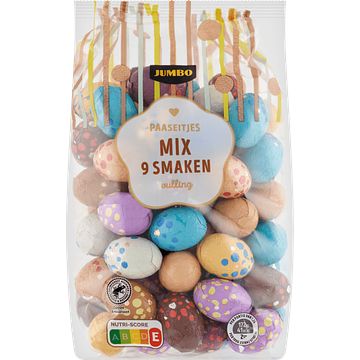 Foto van Jumbo paaseitjes mix 12 smaken vulling 500g