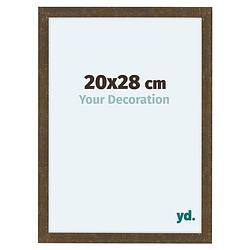 Foto van Como mdf fotolijst 20x28cm goud antiek