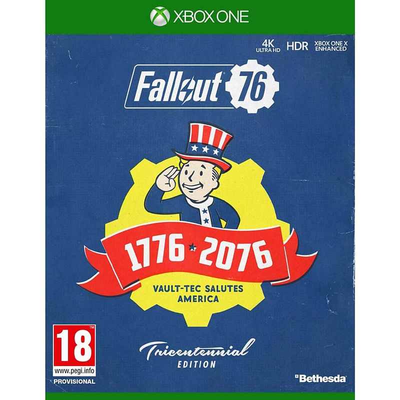 Foto van Xbox one fallout 76 tricentennial edition