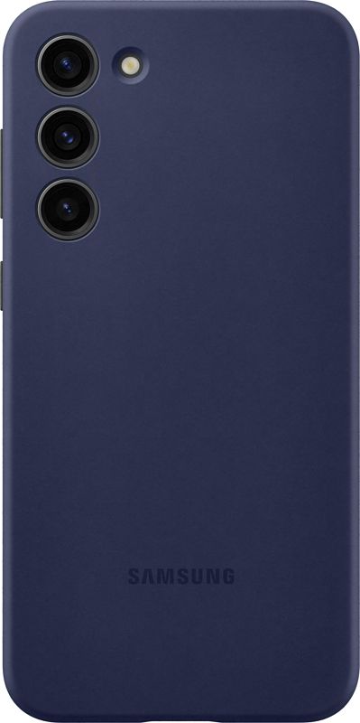 Foto van Samsung galaxy s23 plus siliconen back cover blauw