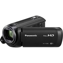 Foto van Panasonic hc-v380eg-k camcorder 7.6 cm 3 inch 2.2 mpix zoom optisch: 50 x zwart