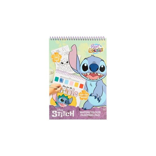 Foto van Stitch waterverf kleurboek