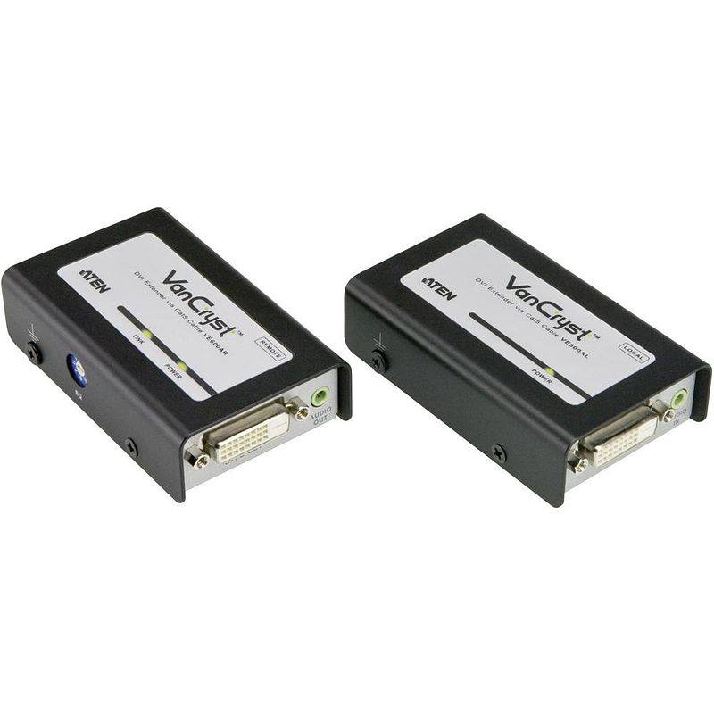 Foto van Aten ve600a-at-g dvi extender (verlenging) via netwerkkabel rj45 60 m