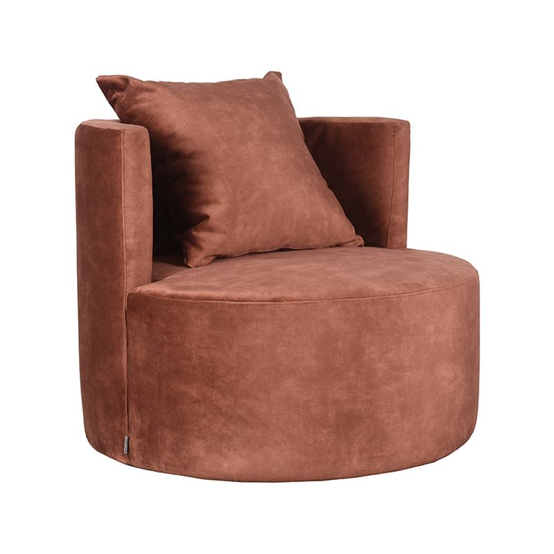 Foto van Label51 fauteuil evy - rust - velours