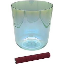 Foto van Sela infinity crystal singing bowl 440 hz f4 turquoise klankschaal