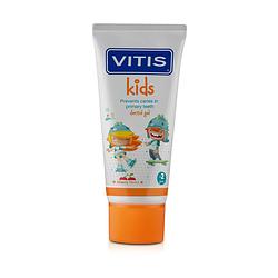 Foto van Vitis kids - tandpasta & gel - 2+ jaar - 50ml - kersen smaak