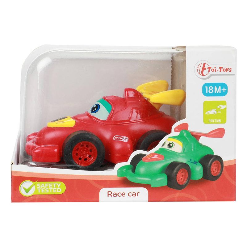 Foto van Toi-toys little cartoon raceauto