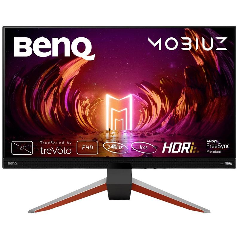 Foto van Benq ex270m led-monitor 68.6 cm (27 inch) energielabel e (a - g) 1 ms hdmi, hoofdtelefoon (3.5 mm jackplug), usb-c®, displayport ips lcd