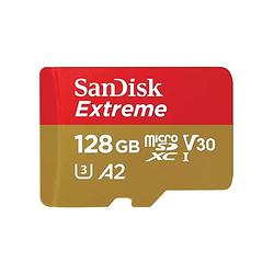 Foto van Sandisk microsdxc extreme geheugenkaart 128gb
