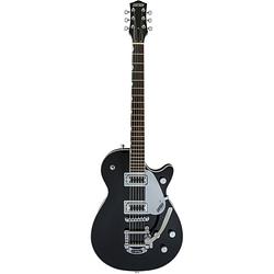 Foto van Gretsch g5230t electromatic jet ft black elektrische gitaar