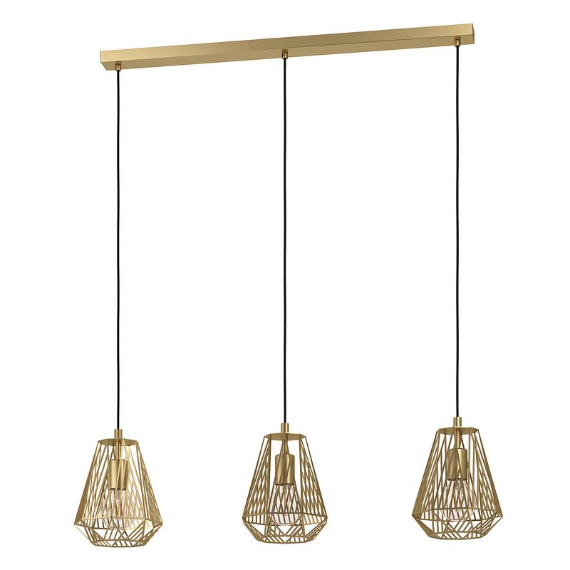 Foto van Eglo stype hanglamp - e27 - 96 cm - goud