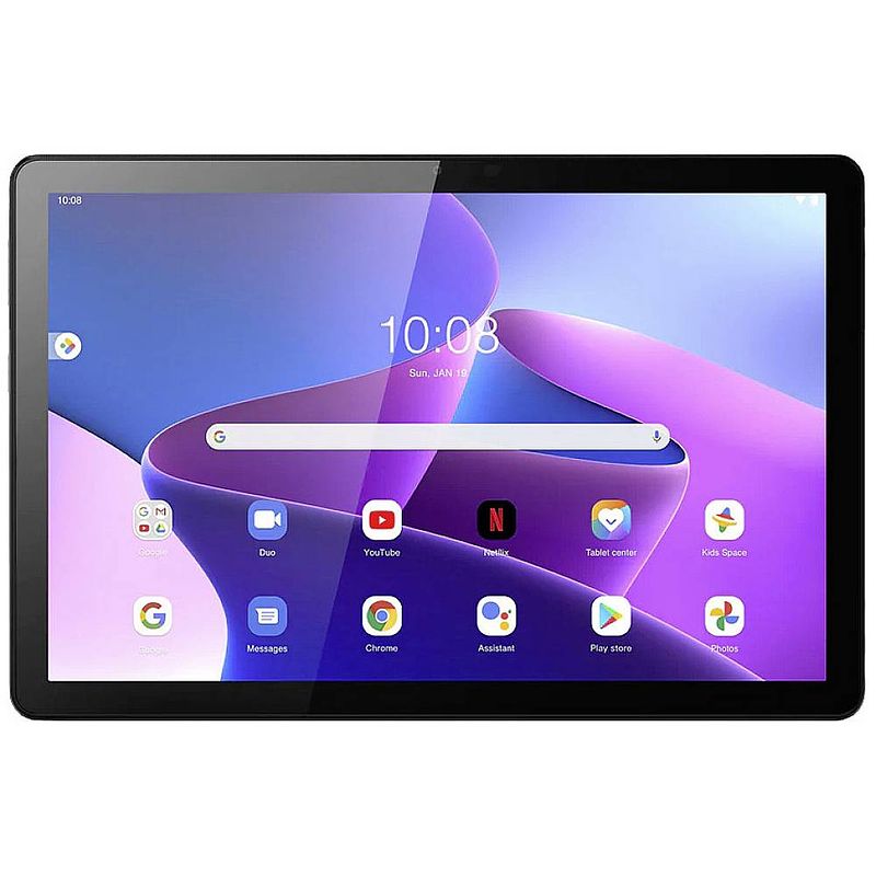 Foto van Lenovo tab m10 (3e generatie) wifi, lte/4g 32 gb grijs (transparant) android tablet 25.7 cm (10.1 inch) 1.8 ghz android 11 1920 x 1200 pixel