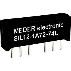 Foto van Standexmeder electronics sil24-1a72-71d reedrelais 1x no 24 v/dc 0.5 a 10 w sil-4