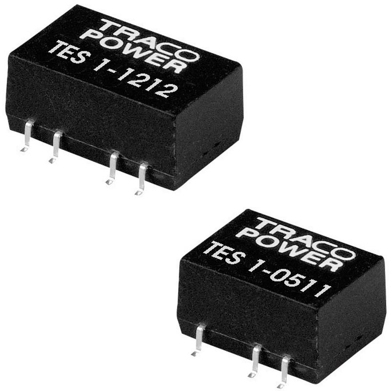 Foto van Tracopower tes 1-0511 dc/dc-converter, smd 5 v/dc 5 v/dc 200 ma 1 w aantal uitgangen: 1 x