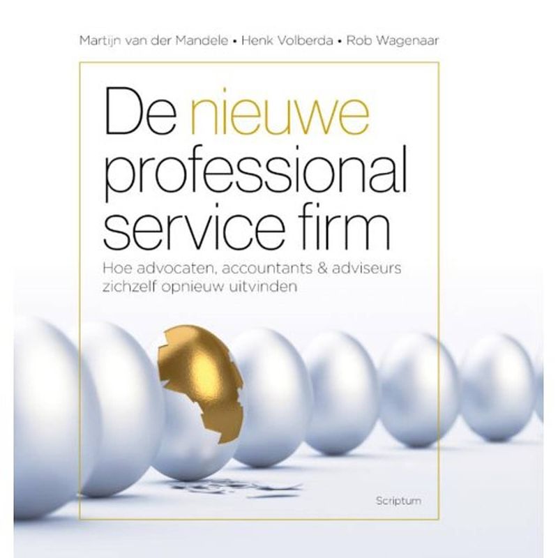 Foto van De nieuwe professional service firm