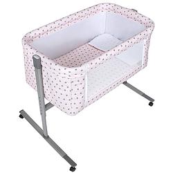 Foto van Interbaby ledikant met bedtextiel near aqua marina 55 x 85 x 90 roze