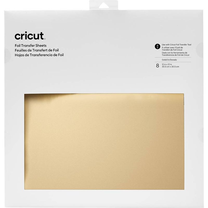 Foto van Cricut transfer foil sheets folie goud