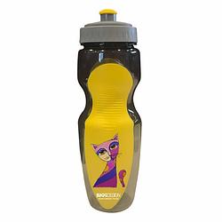 Foto van Biggdesign owl city - drinkfles - waterfles - bpa vrij - sport bidon - 750ml - geel