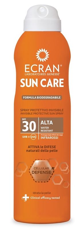 Foto van Ecran sun invisible spray carrot spf30