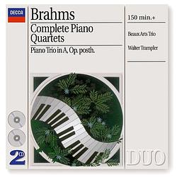 Foto van Brahms: complete piano quartets - cd (0028945401720)