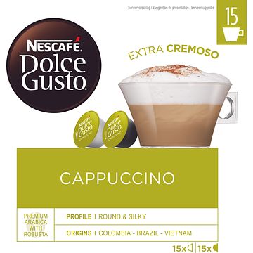 Foto van Nescafe dolce gusto cappuccino capsules 30 koffiecups bij jumbo