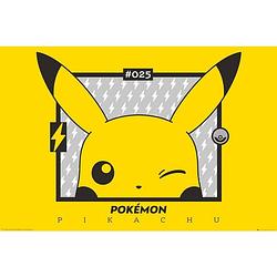 Foto van Gbeye pokemon pikachu wink poster 91,5x61cm