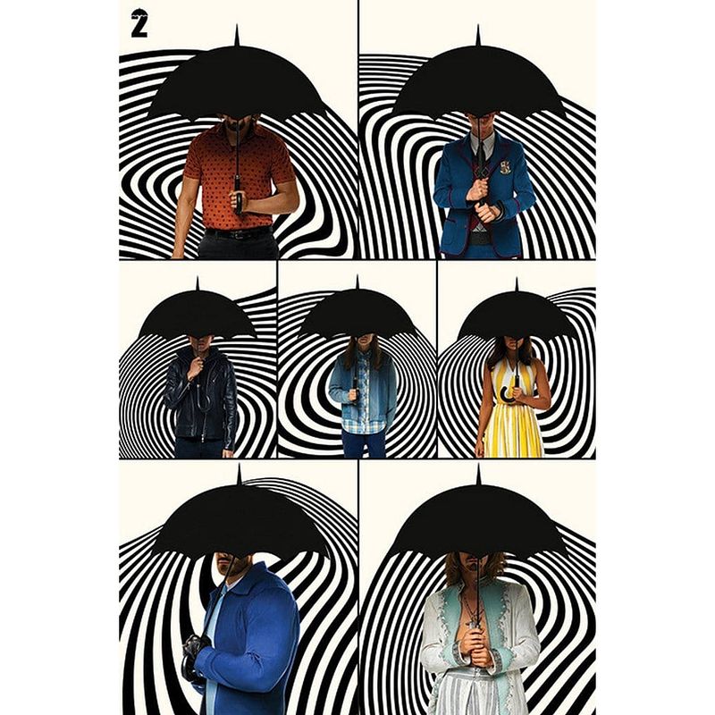 Foto van Pyramid the umbrella academy family poster 61x91,5cm