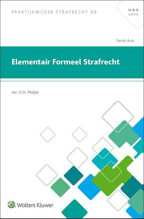 Foto van Elementair formeel strafrecht - g.h. meijer - paperback (9789013167689)