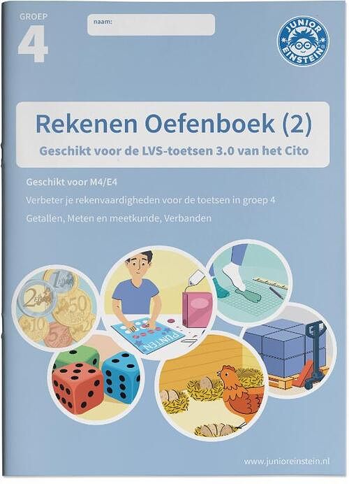 Foto van Rekenen oefenboek - paperback (9789493128545)