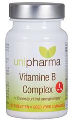 Foto van Unipharma vitamine b complex tabletten