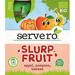 Foto van Servero slurpfruit knijpfruit appel, pompoen, banaan bio bij jumbo