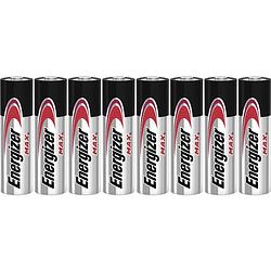Foto van Energizer batterijen max aa, blister van 8 stuks