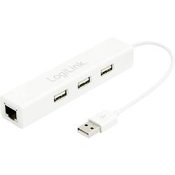 Foto van Logilink ua0174a netwerkadapter 100 mbit/s usb 2.0, lan (10/100 mbit/s)