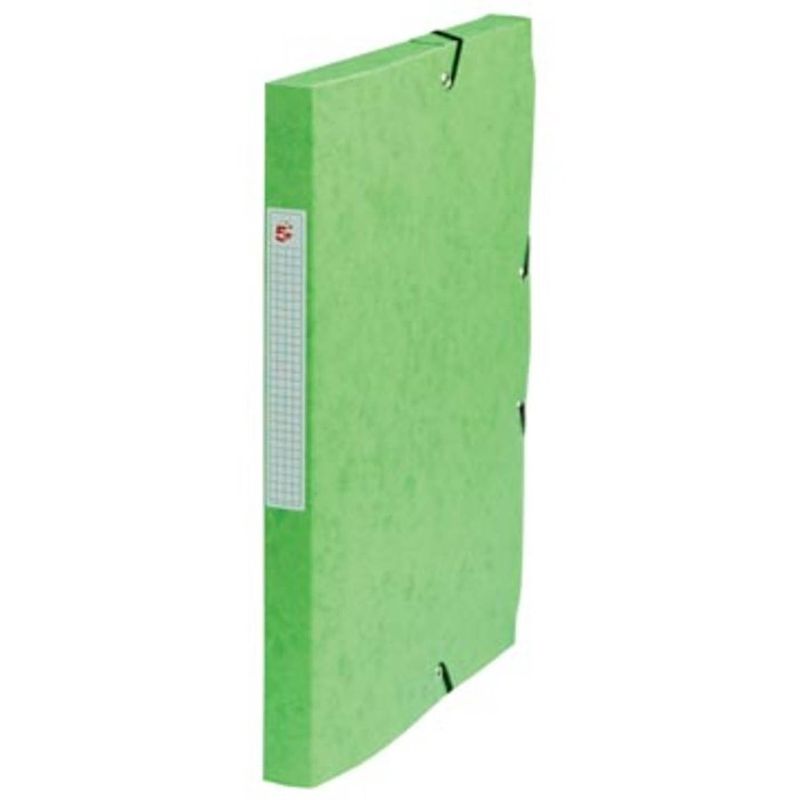 Foto van 5 star elastobox, rug van 2,5 cm, groen