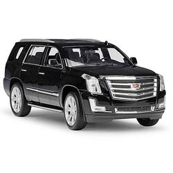 Foto van Modelauto cadillac escalade 2017 zwart schaal 1:24/21 x 8 x 8 cm - speelgoed auto's