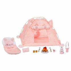 Foto van Accessoires voor poppen na!na!na! surprise kitty-cat campground playset