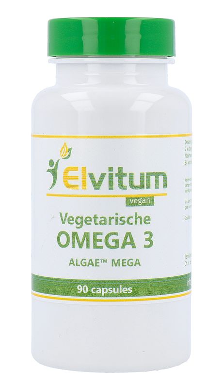 Foto van Elvitum vegetarische omega 3 vegicaps