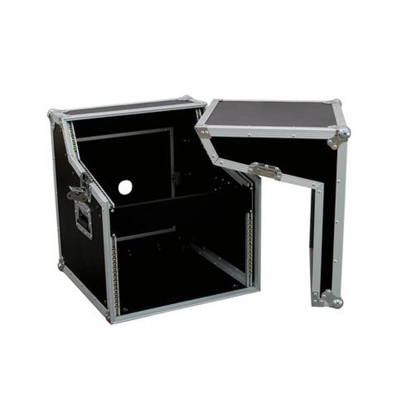 Foto van Omnitronic spezial-mixer/cd-player-case,3/7/8 he flightcase (l x b x h) 625 x 545 x 595 mm