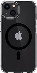 Foto van Spigen ultra hybrid apple iphone 13 mini back cover met magsafe transparant