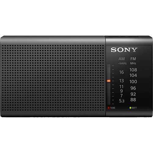 Foto van Sony draagbare radio met speaker icf-p37 (zwart)