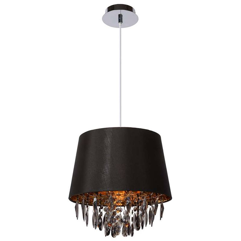 Foto van Lucide hanglamp dolti ø30,5 zwart