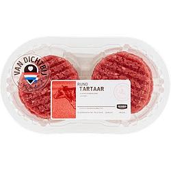 Foto van Jumbo tartaar rund 4 stuks ca. 400g