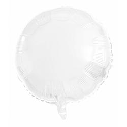 Foto van Folat folieballon rond 45 cm wit