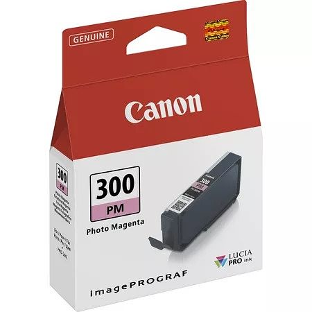 Foto van Canon pfi-300 ink ph. magenta inkt paars