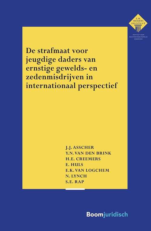 Foto van De strafmaat voor jeugdige daders van ernstige gewelds- en zedenmisdrijven in internationaal perspectief - e. huls - ebook (9789089745170)