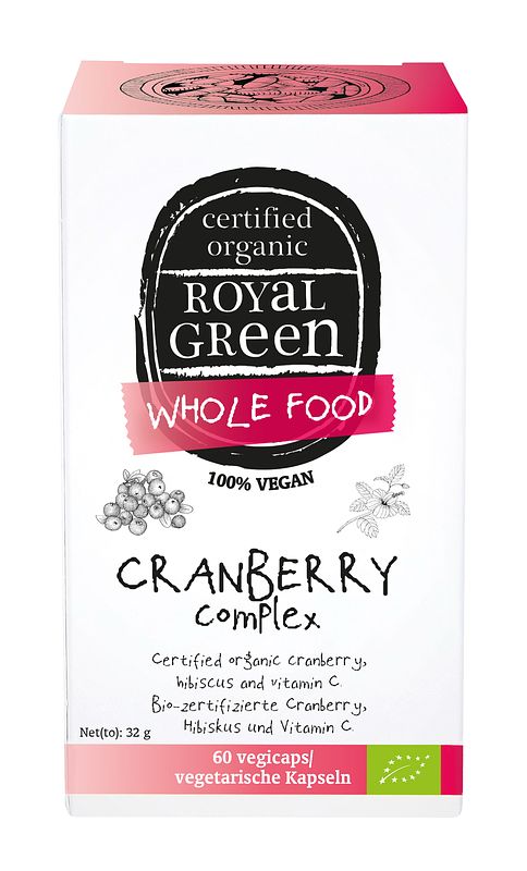 Foto van Royal green cranberry complex vegicaps