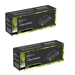 Foto van Inktmedia® - toner cartridge - alternatief voor de hp 85a ce285a toner zwart 2x